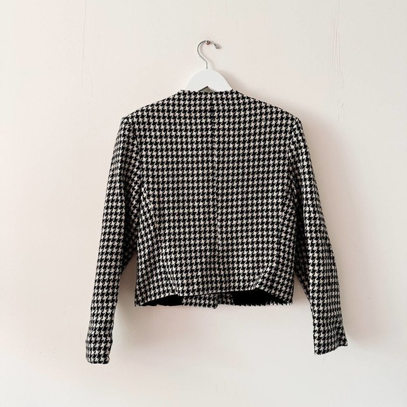 Vintage Houndstooth Blazer - XS - Picture 2 of 2